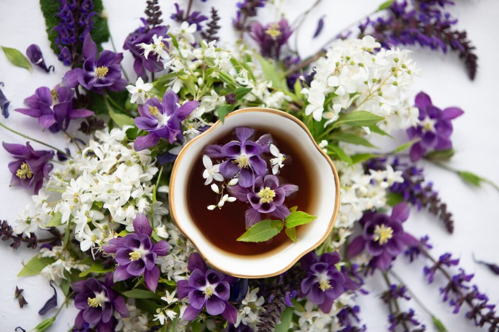 Spring herbal tea